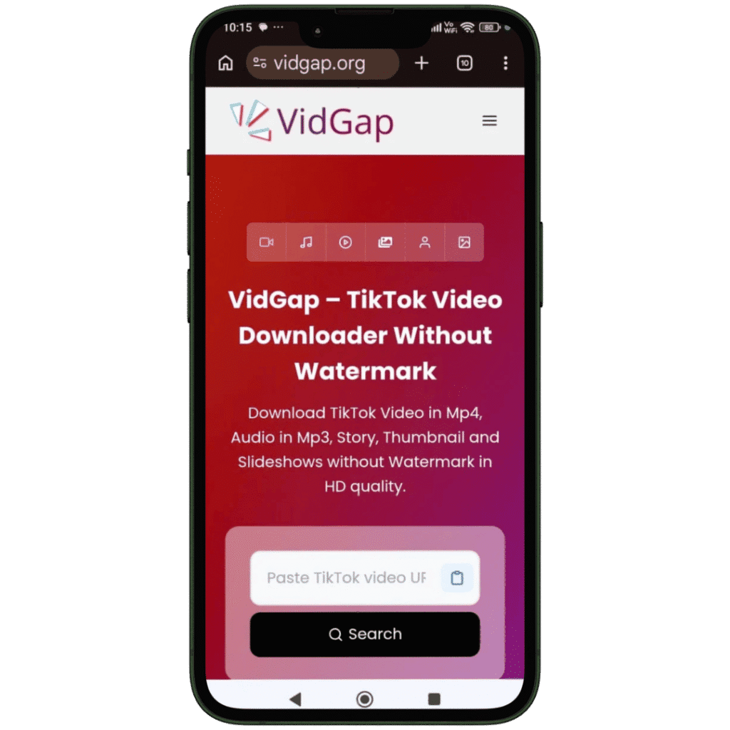 VidGap Mobile